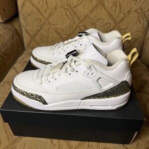 Jordan Spizike Low BG Sneakers HJ9022-100 White Size 6Y Youth / 7.5 Women's